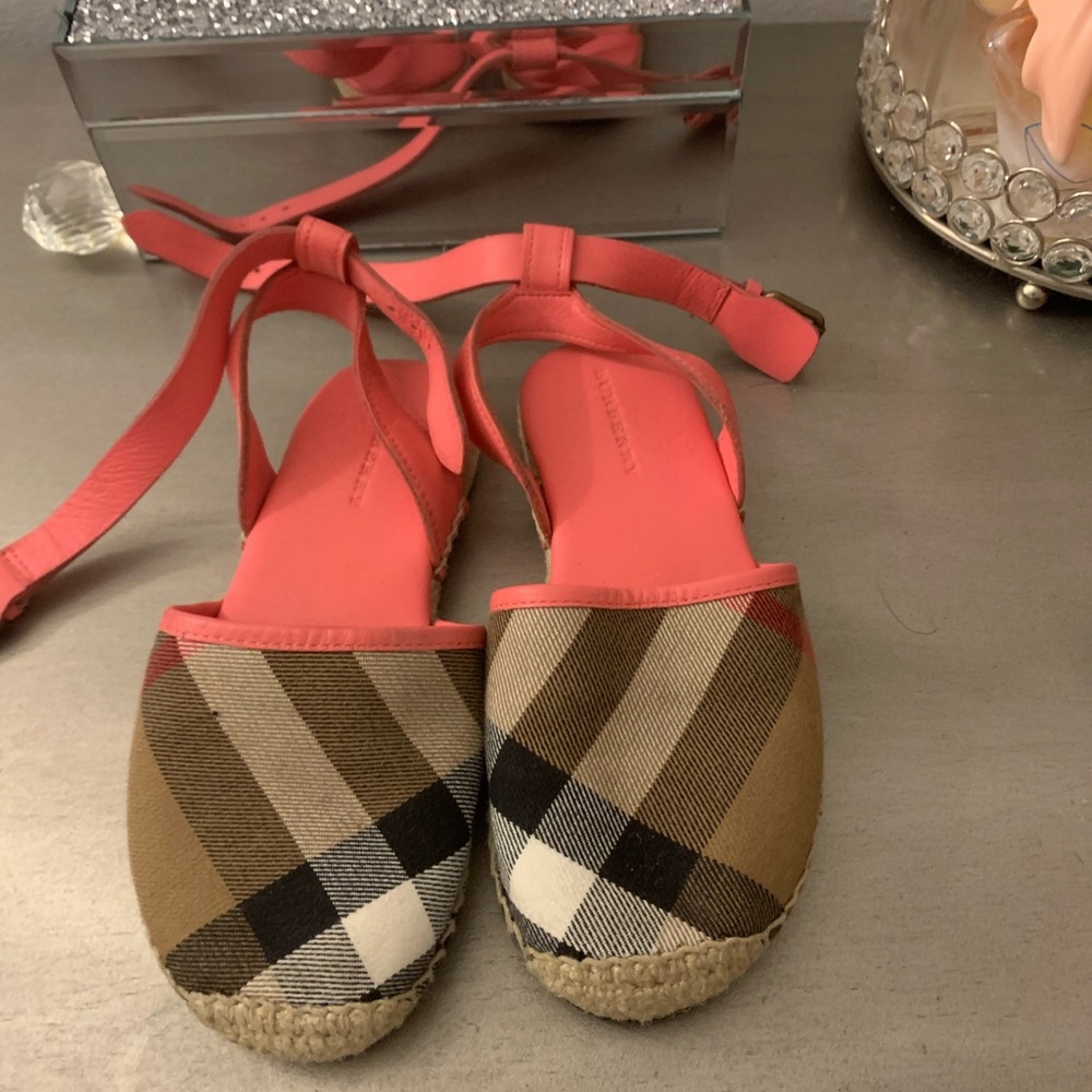 Kids Burberry Espadrille